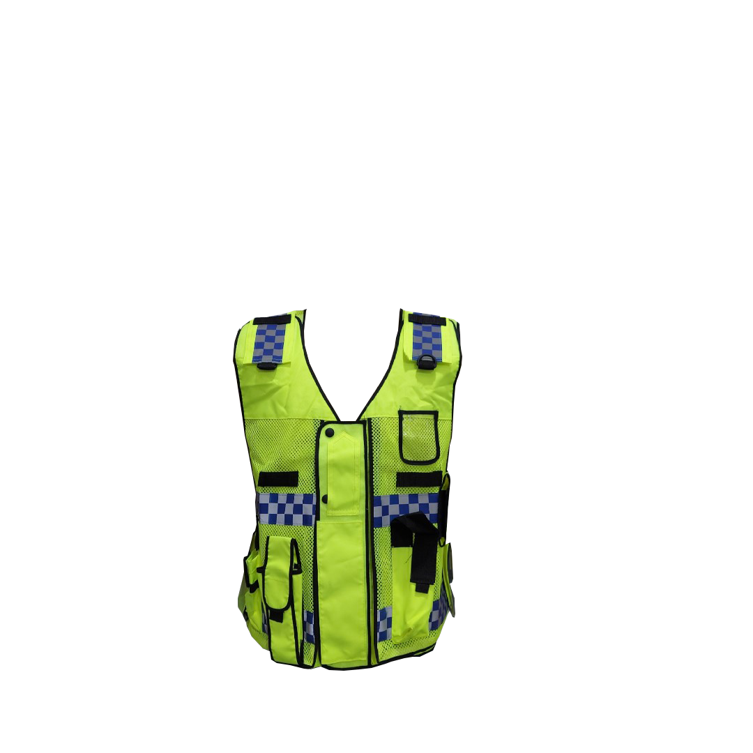 Multi-task traffic jacket, Scotland Yard style