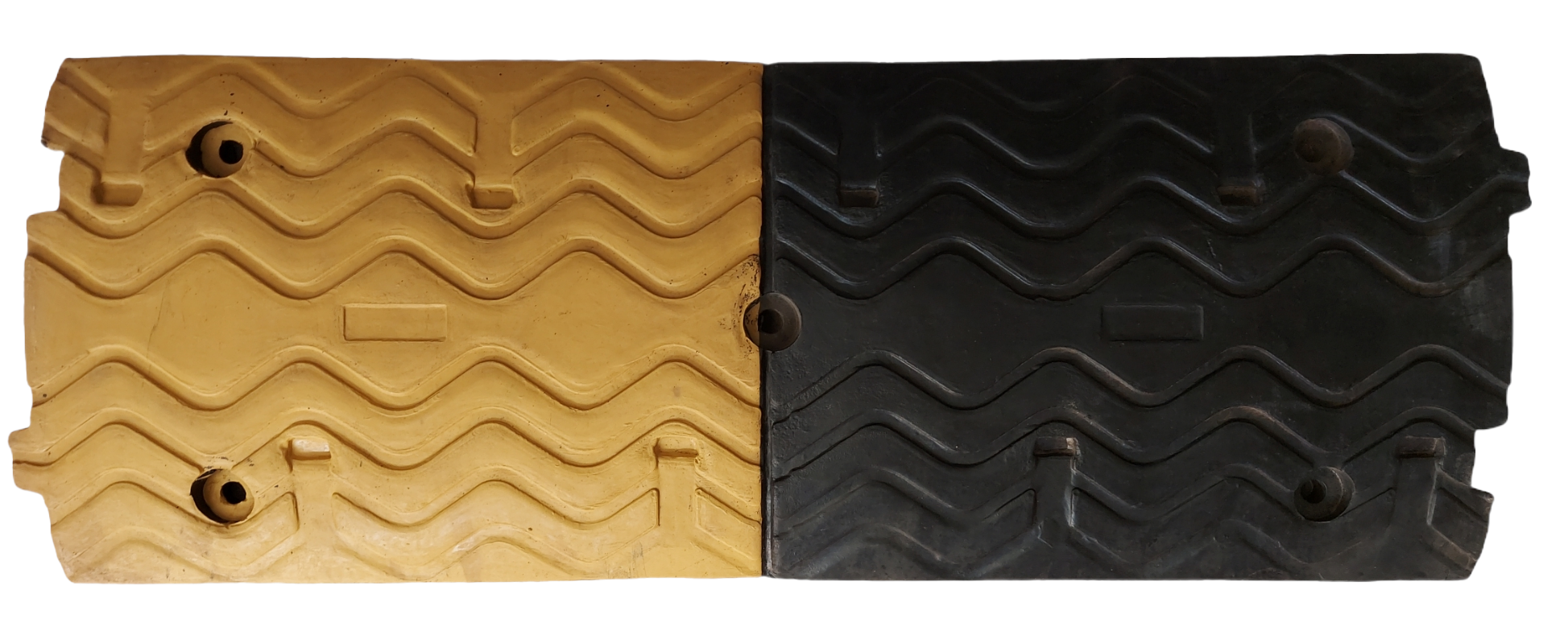 Industrial obstacles Tile Size: Length 100, Width 38, Height 5 cm from the highest point